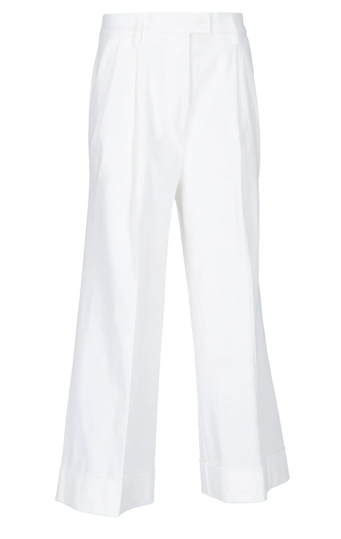 P.A.R.O.S.H. Tailored Turn-Up Brim Pants