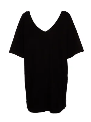 P.A.R.O.S.H. V-Neck Short-Sleeved Dress