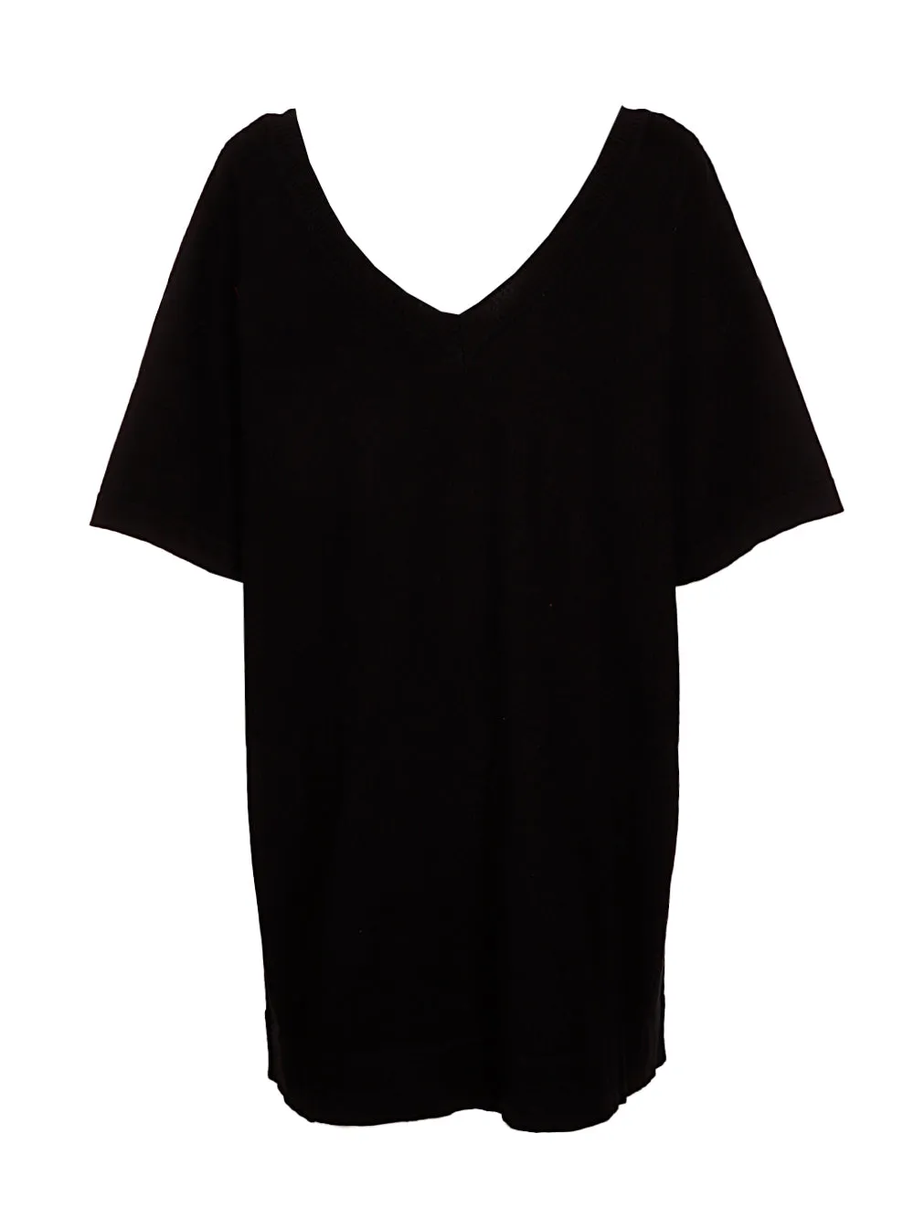 P.A.R.O.S.H. V-Neck Short-Sleeved Dress