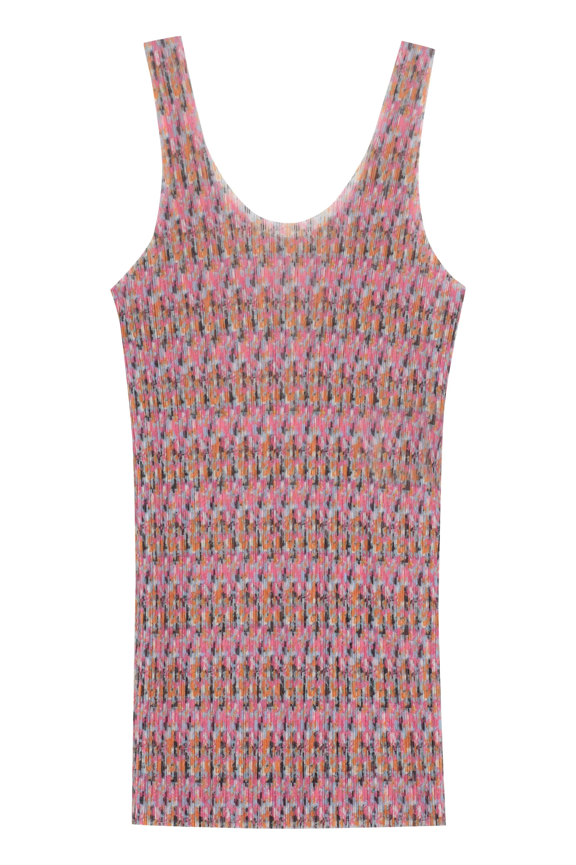 Philosophy Di Lorenzo Serafini Floral Printed Sheer Top