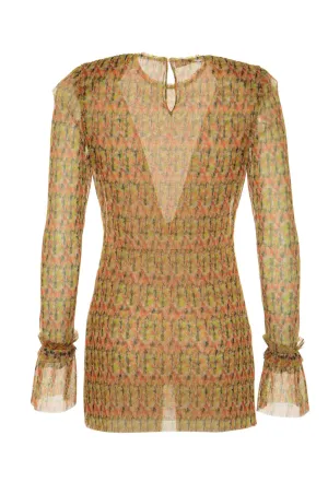 Philosophy Di Lorenzo Serafini Long-Sleeved Round-Neck Top