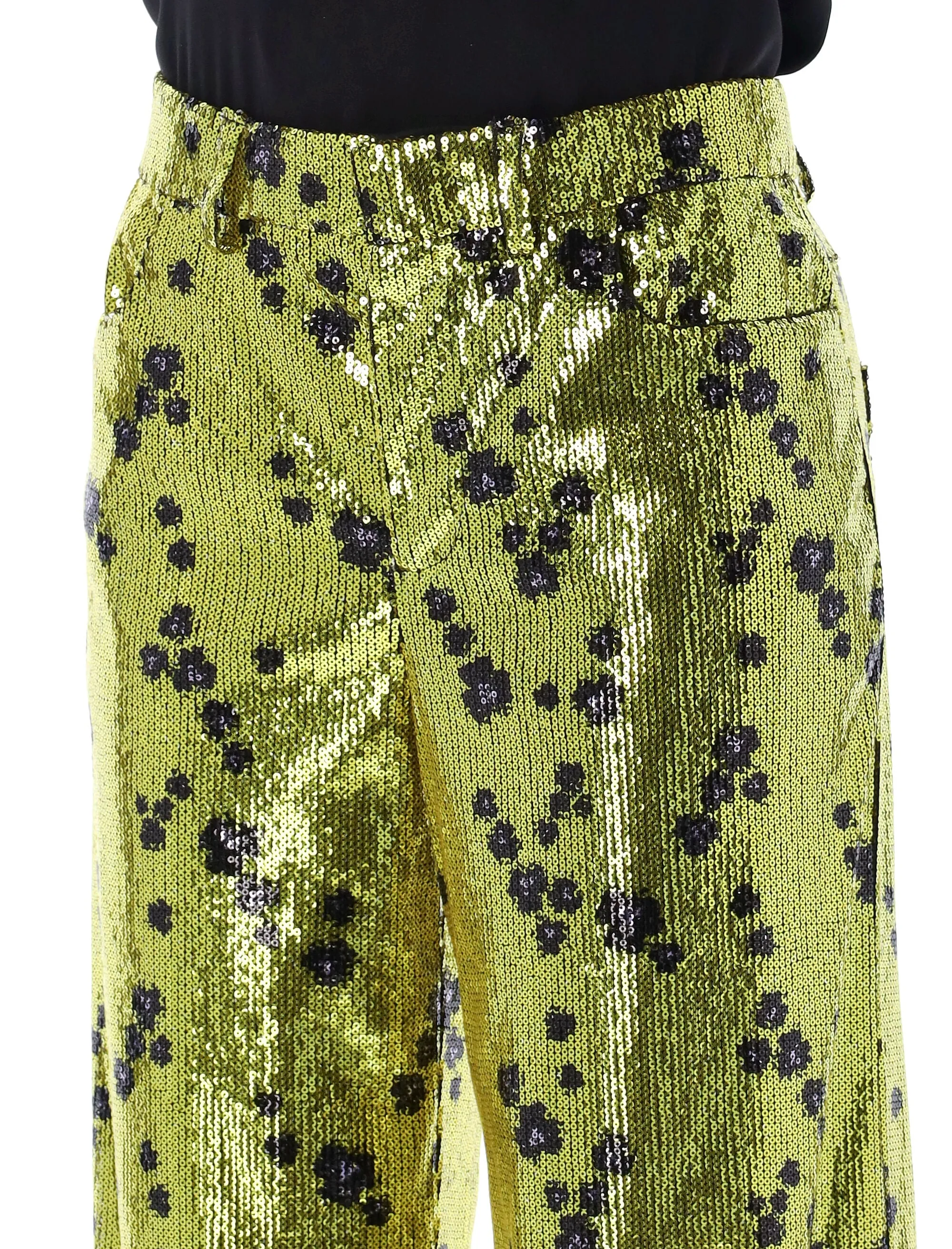 Philosophy Di Lorenzo Serafini Sequin Wide-Leg Pants