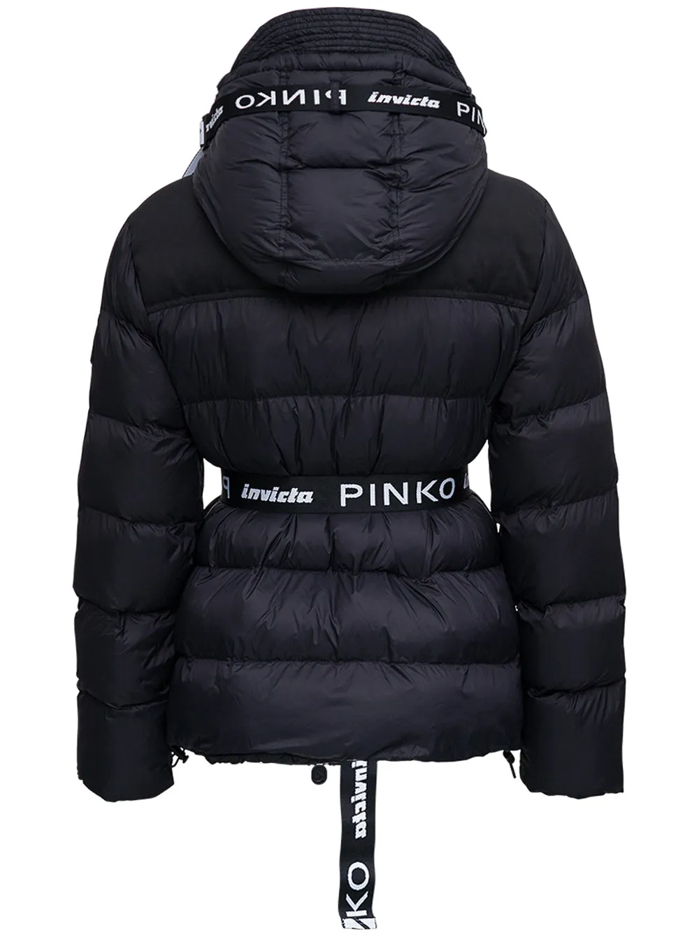 Pinko Belted Waist Padded Jacket