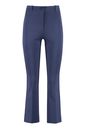 Pinko Button Detailed Flared Trousers