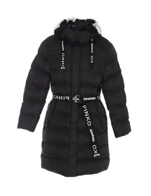 Pinko Logo Band Padded Jacket