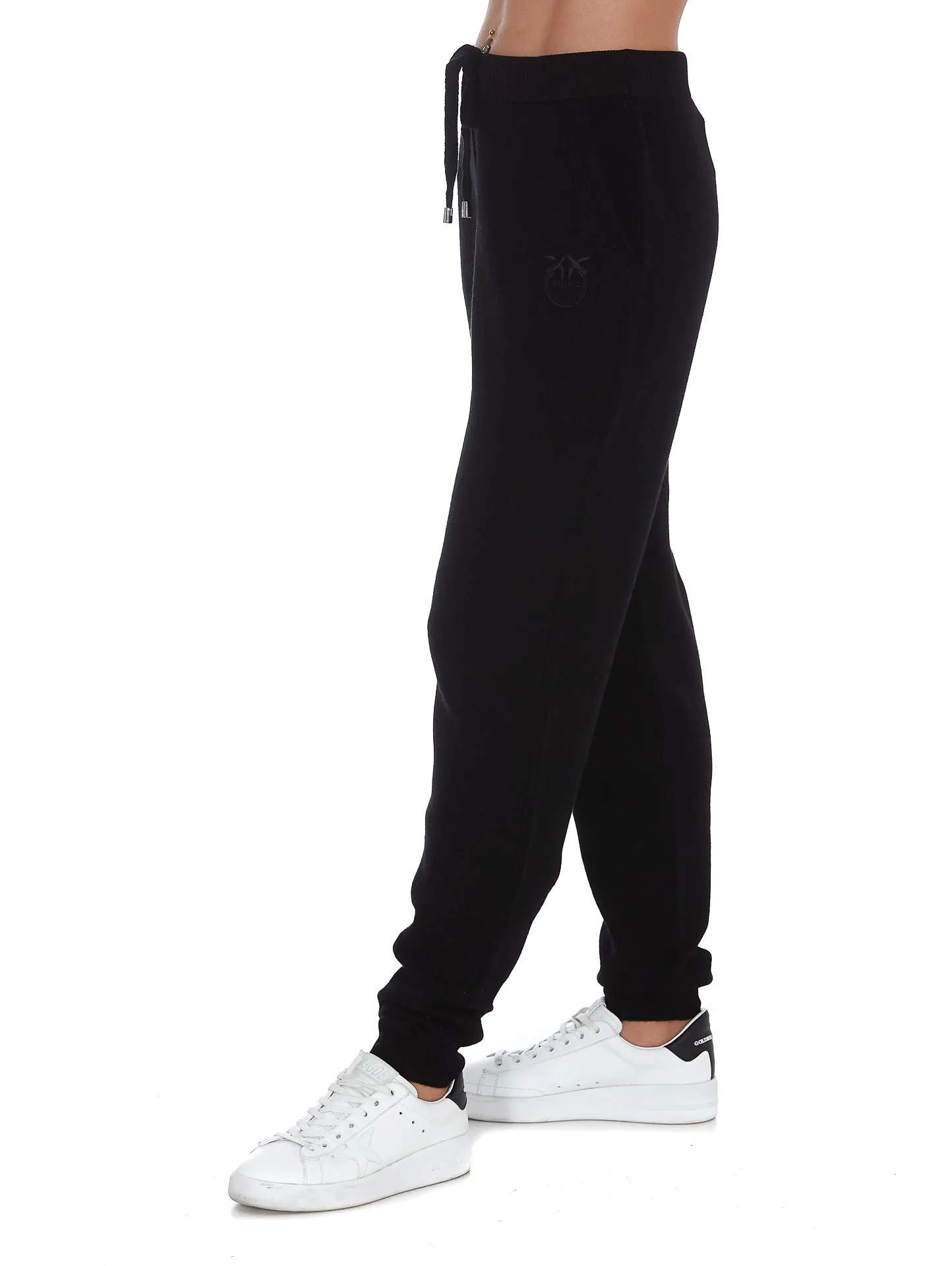 Pinko Logo Embroidered Track Pants