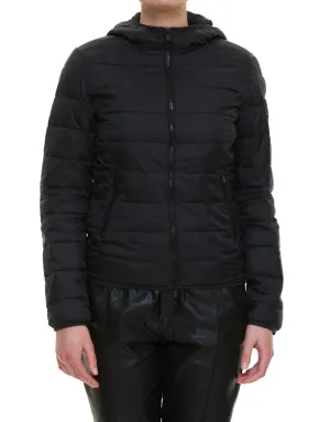 Pinko Logo Patch Hooded Padded Jacket