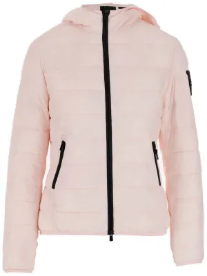 Pinko Logo Patch Hooded Padded Jacket