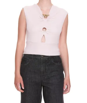 Pinko Logo Plaque Tank Top