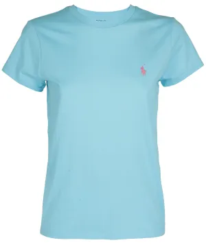 Polo Ralph Lauren Logo Embroidered Crewneck T-Shirt