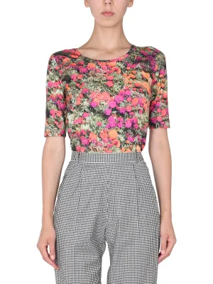 PS Paul Smith Allover Printed Crewneck T-Shirt