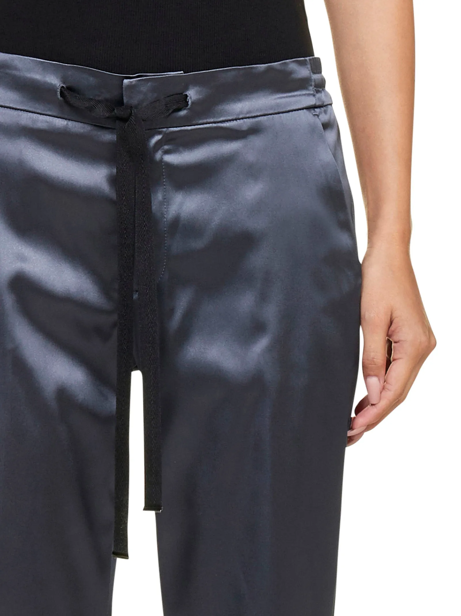 Pt01 Satin Cropped Pants