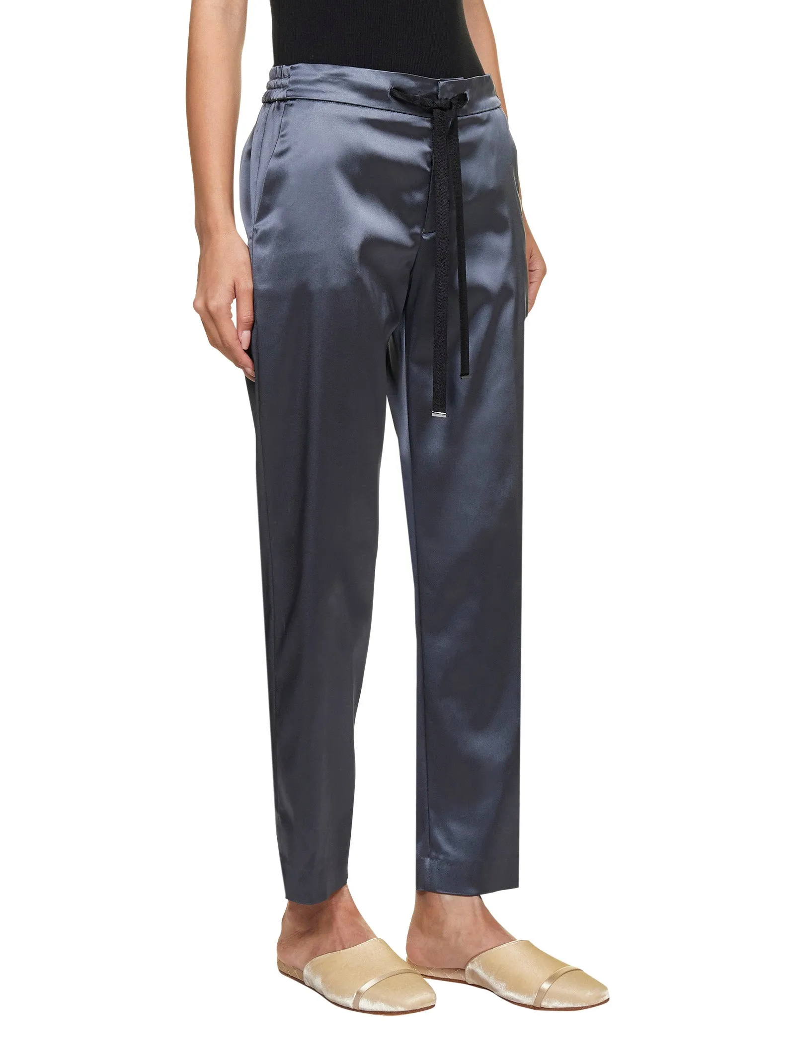 Pt01 Satin Cropped Pants