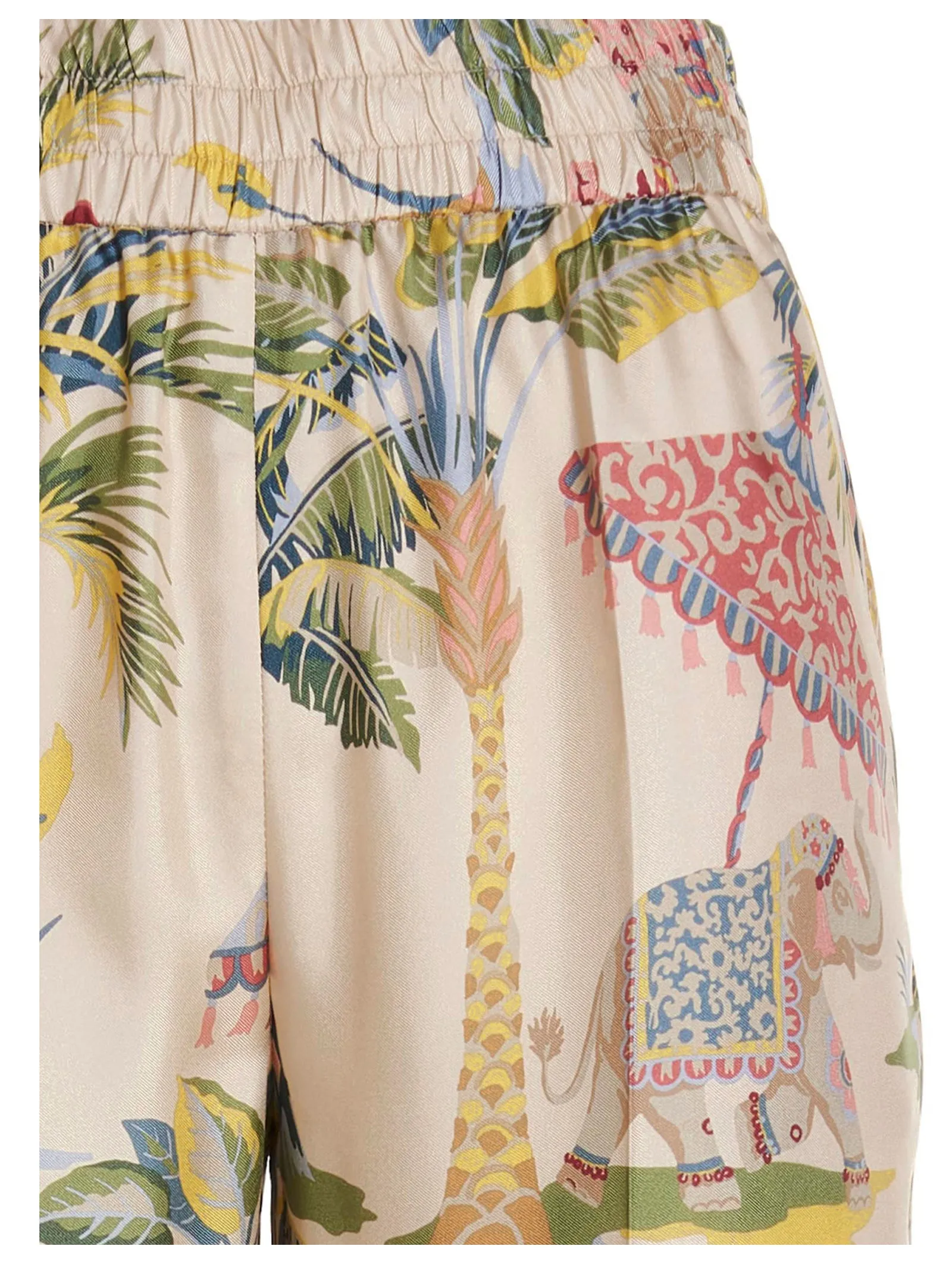 REDValentino Allover Graphic Printed Straight Leg Pants