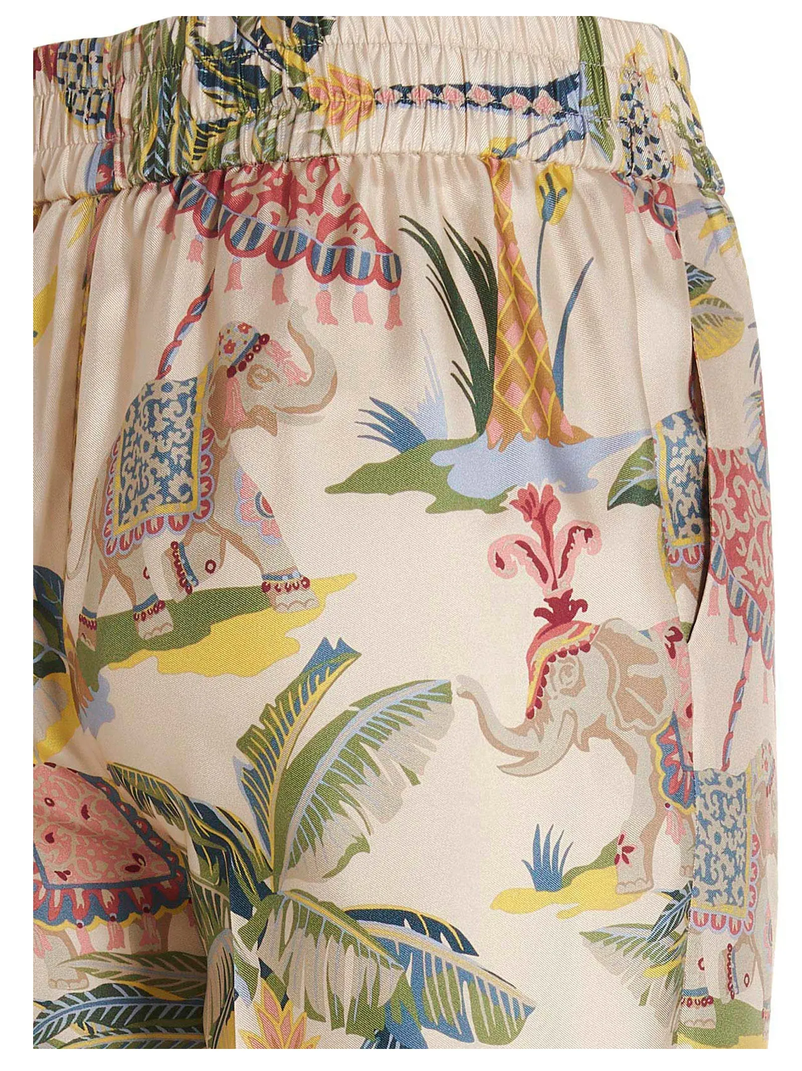 REDValentino Allover Graphic Printed Straight Leg Pants