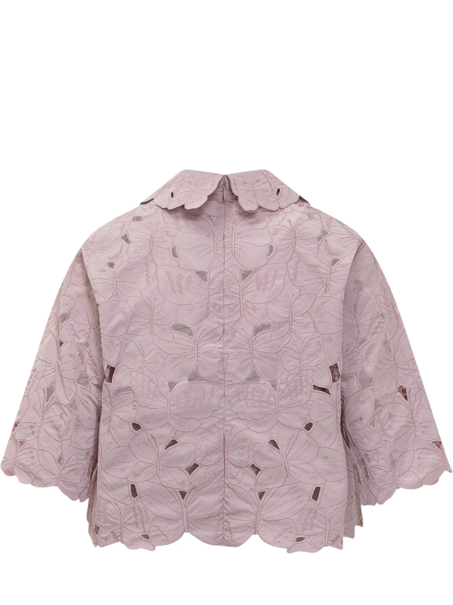 REDValentino Cut Out Cropped Top