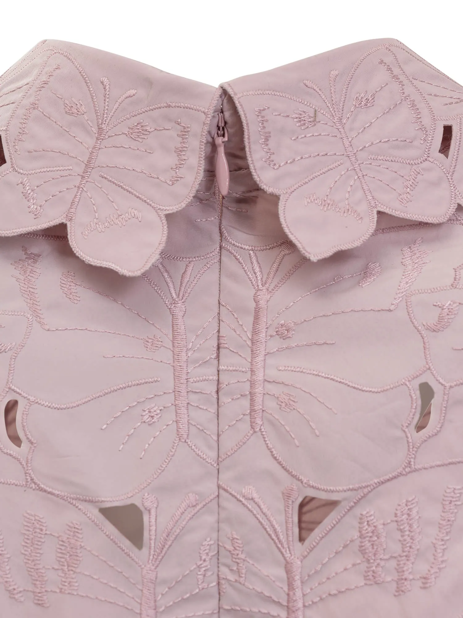 REDValentino Cut Out Cropped Top