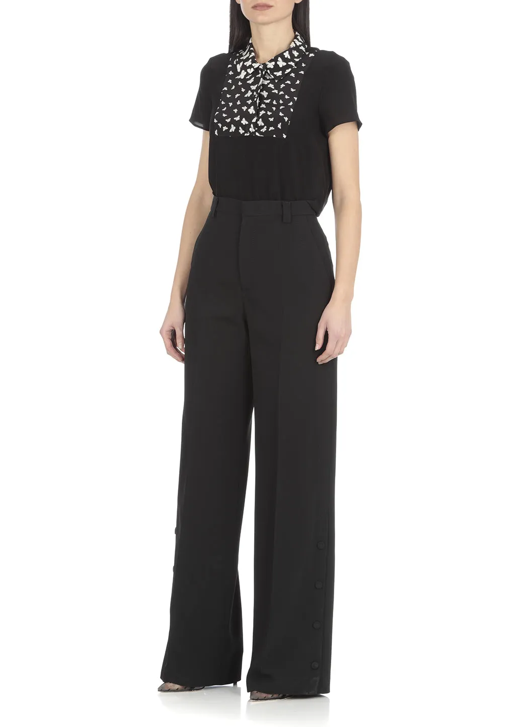REDValentino High Waist Tailored Trousers