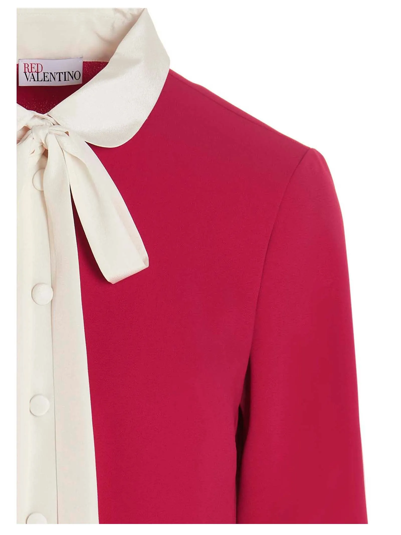 REDValentino Pussy Bow Mini Dress