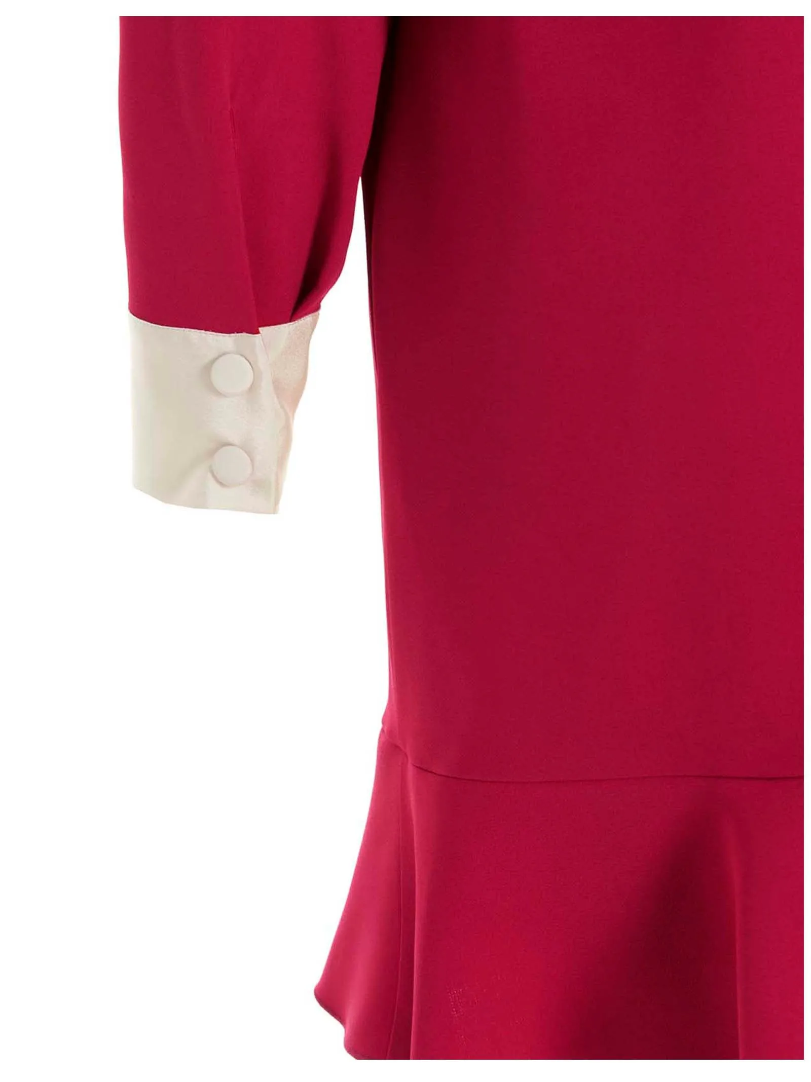 REDValentino Pussy Bow Mini Dress