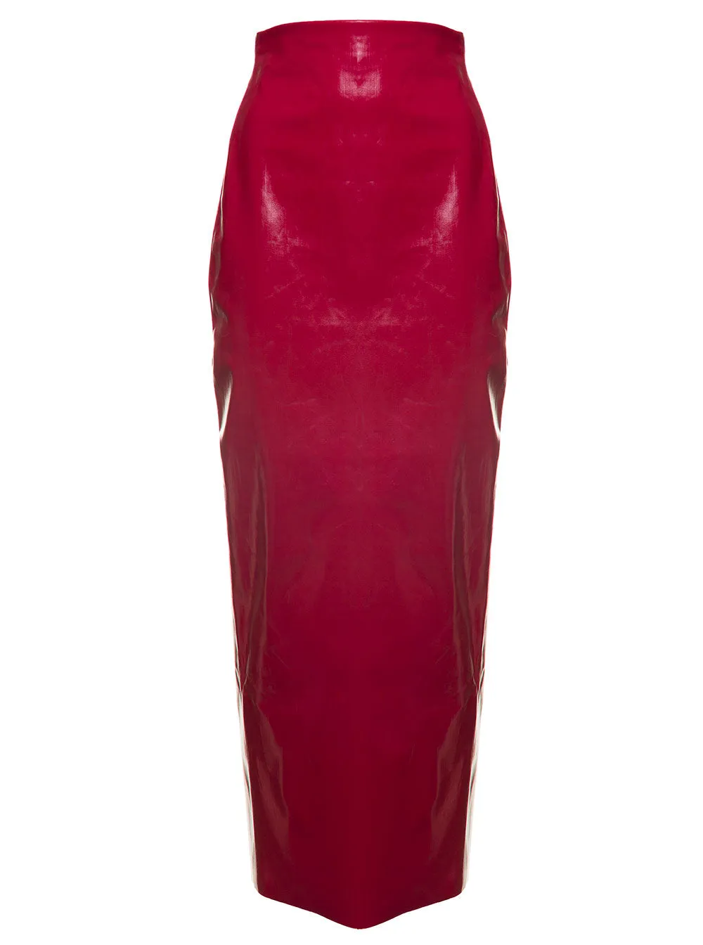 Rick Owens Al Pillar Back Slit Skirt