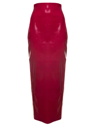Rick Owens Al Pillar Back Slit Skirt