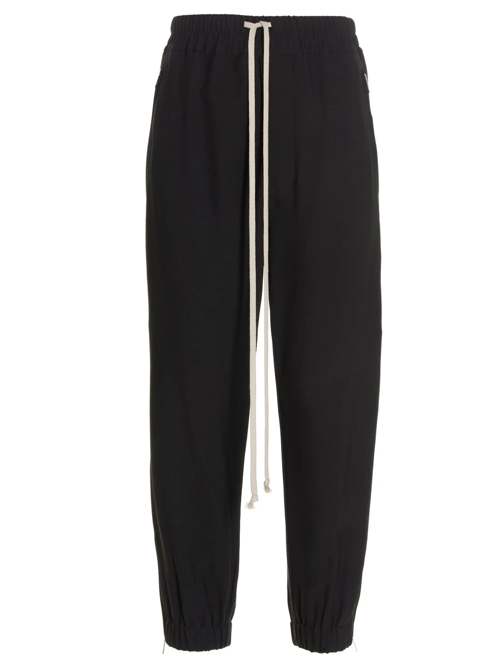 Rick Owens Drawstring Cropped Track Pants
