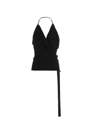 Rick Owens DRKSHDW Draped Sleeveless Top