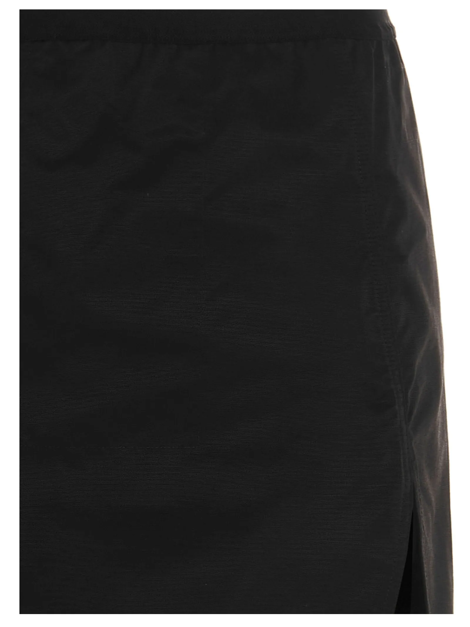 Rick Owens DRKSHDW Front Slit High Waist Mini Skirt