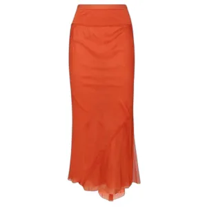 Rick Owens Gather Detailed Layered Midi Skirt