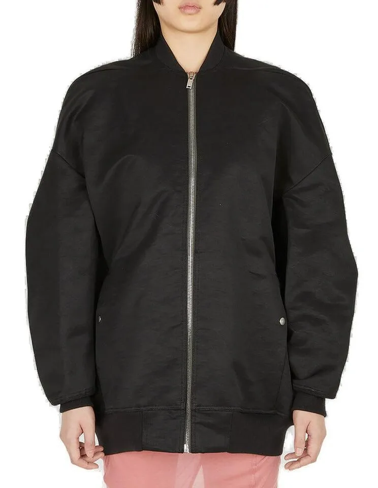 Rick Owens Jumbo Peter Zipped Bomber Jacket