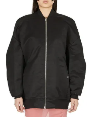 Rick Owens Jumbo Peter Zipped Bomber Jacket