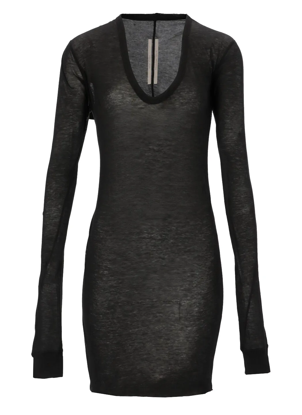 Rick Owens Semi-Sheer Long-Sleeved T-Shirt