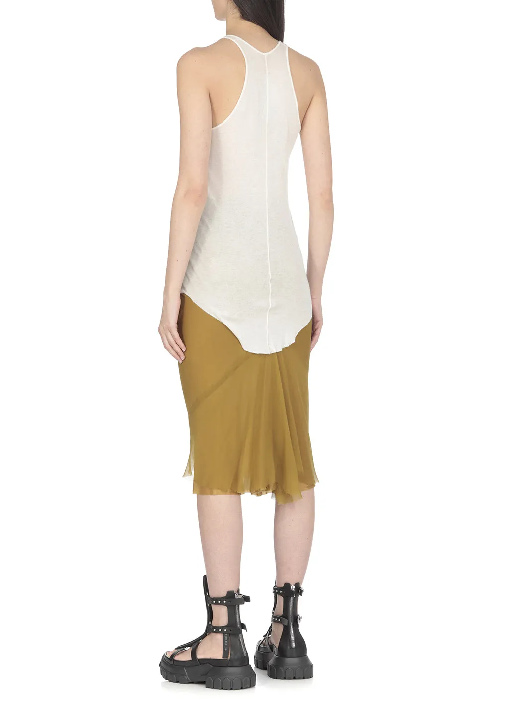 Rick Owens Semi-Sheer Racerback Tank Top