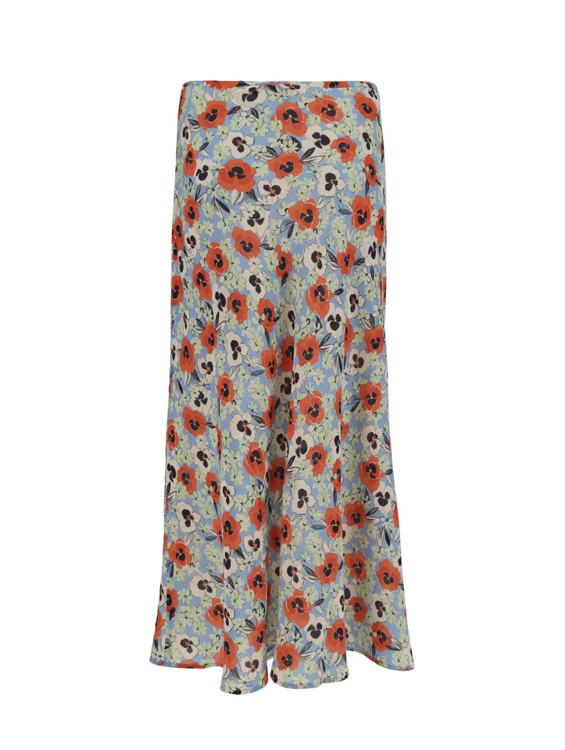 Rixo All-Over Printed Midi Skirt