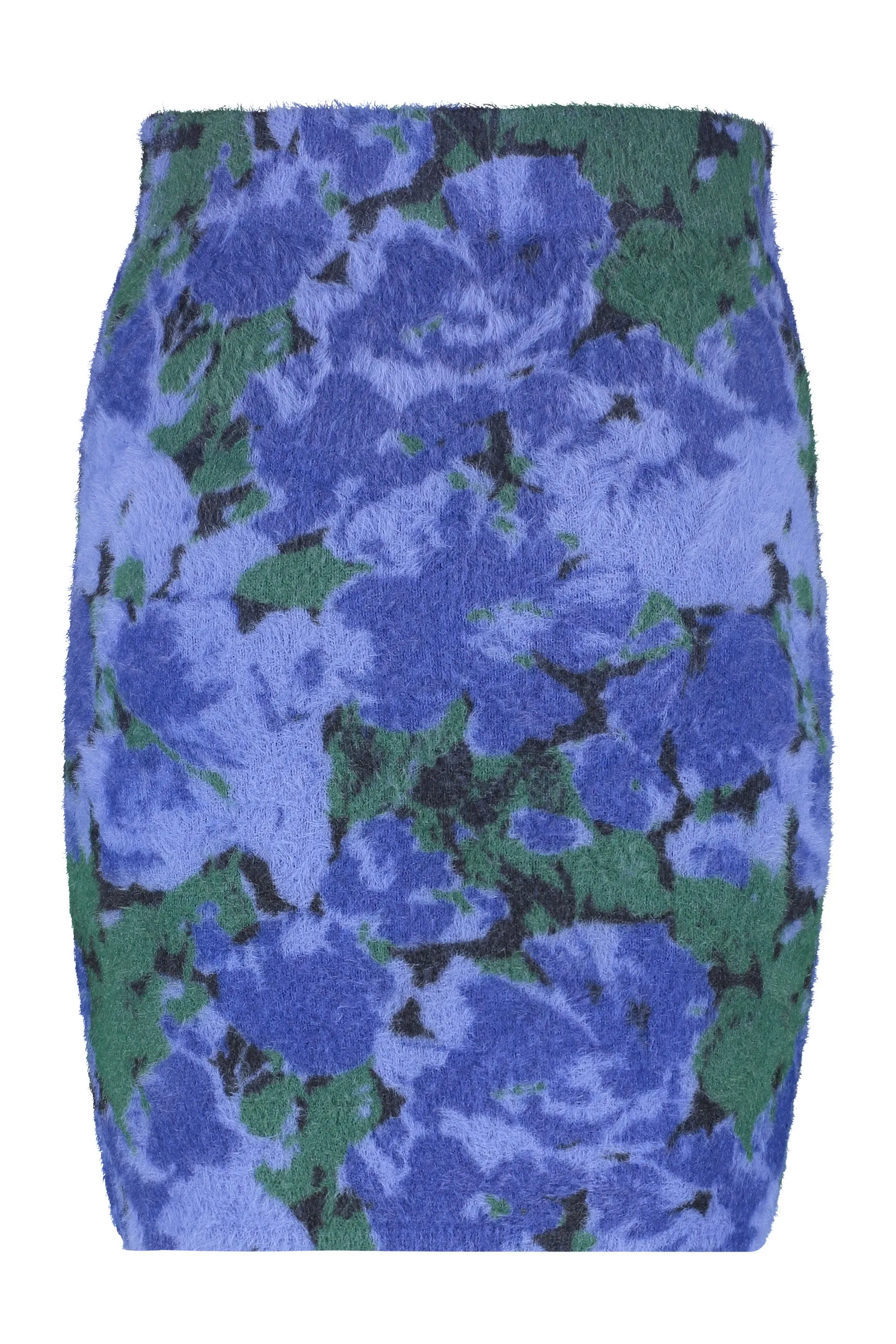 ROTATE High Waist Floral Printed Mini Skirt