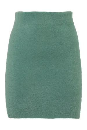 ROTATE High Waist Slim Cut Mini Skirt