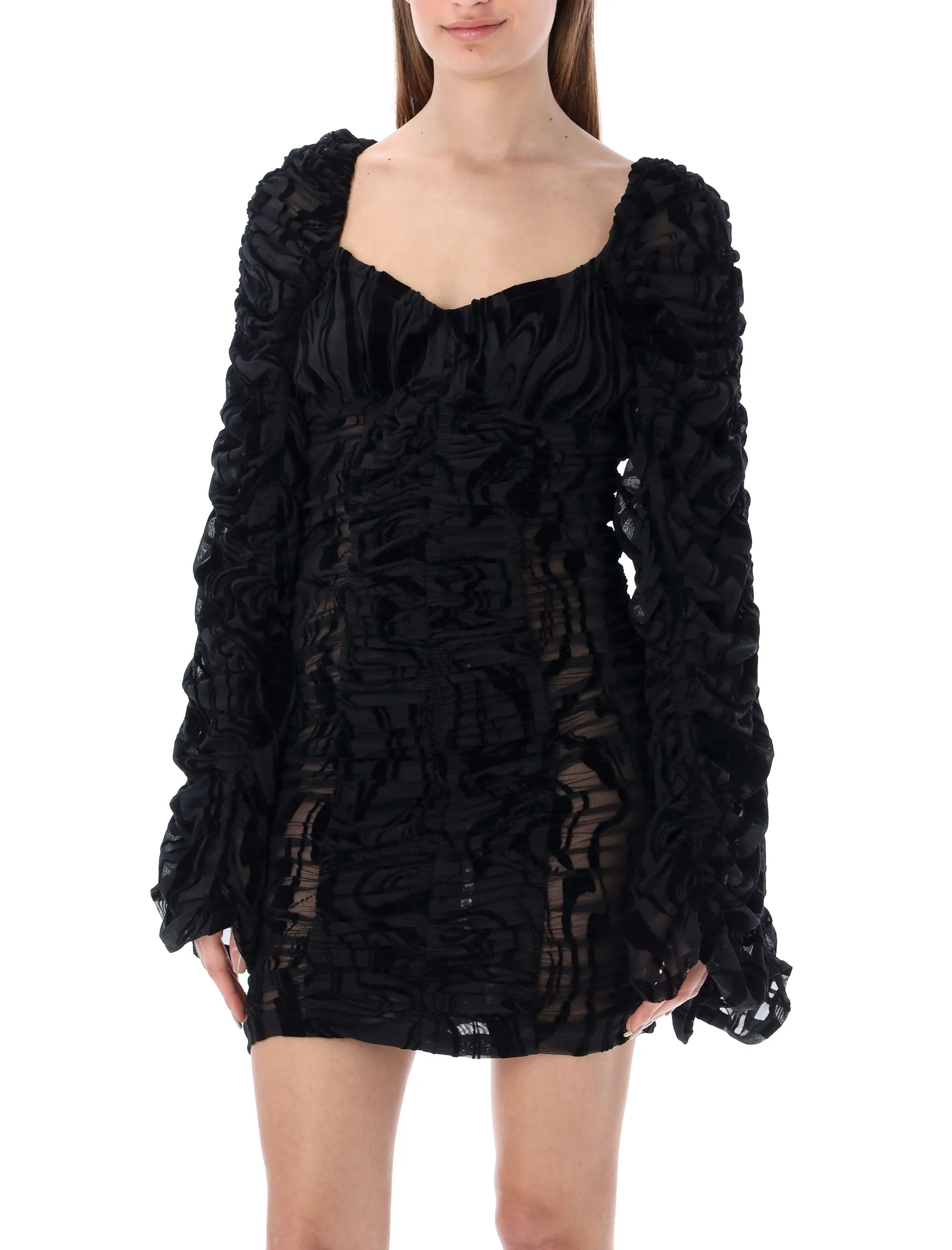ROTATE Rikke Long Sleeved Mini Dress