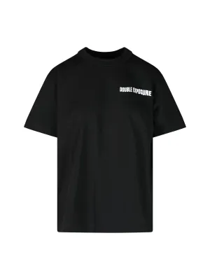Sacai Logo Printed Crewneck T-Shirt