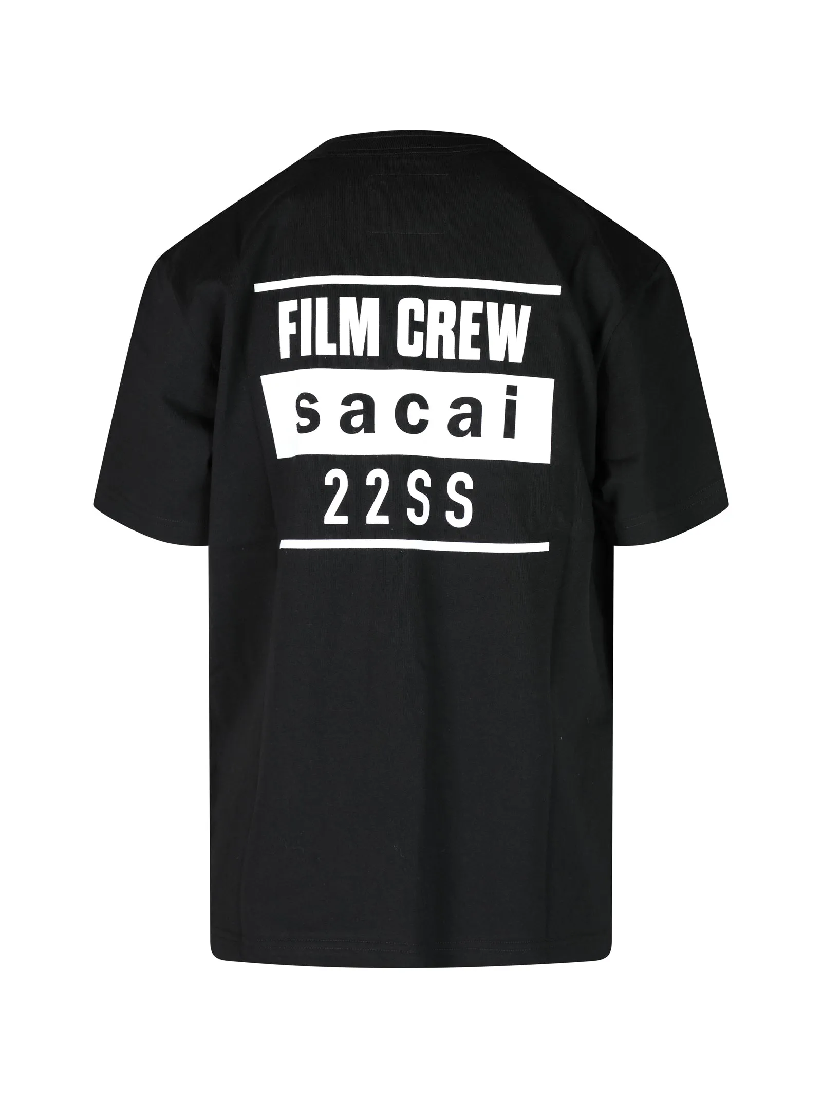 Sacai Logo Printed Crewneck T-Shirt
