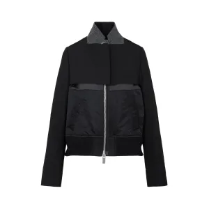 Sacai Zip-Up Long-Sleeved Jacket