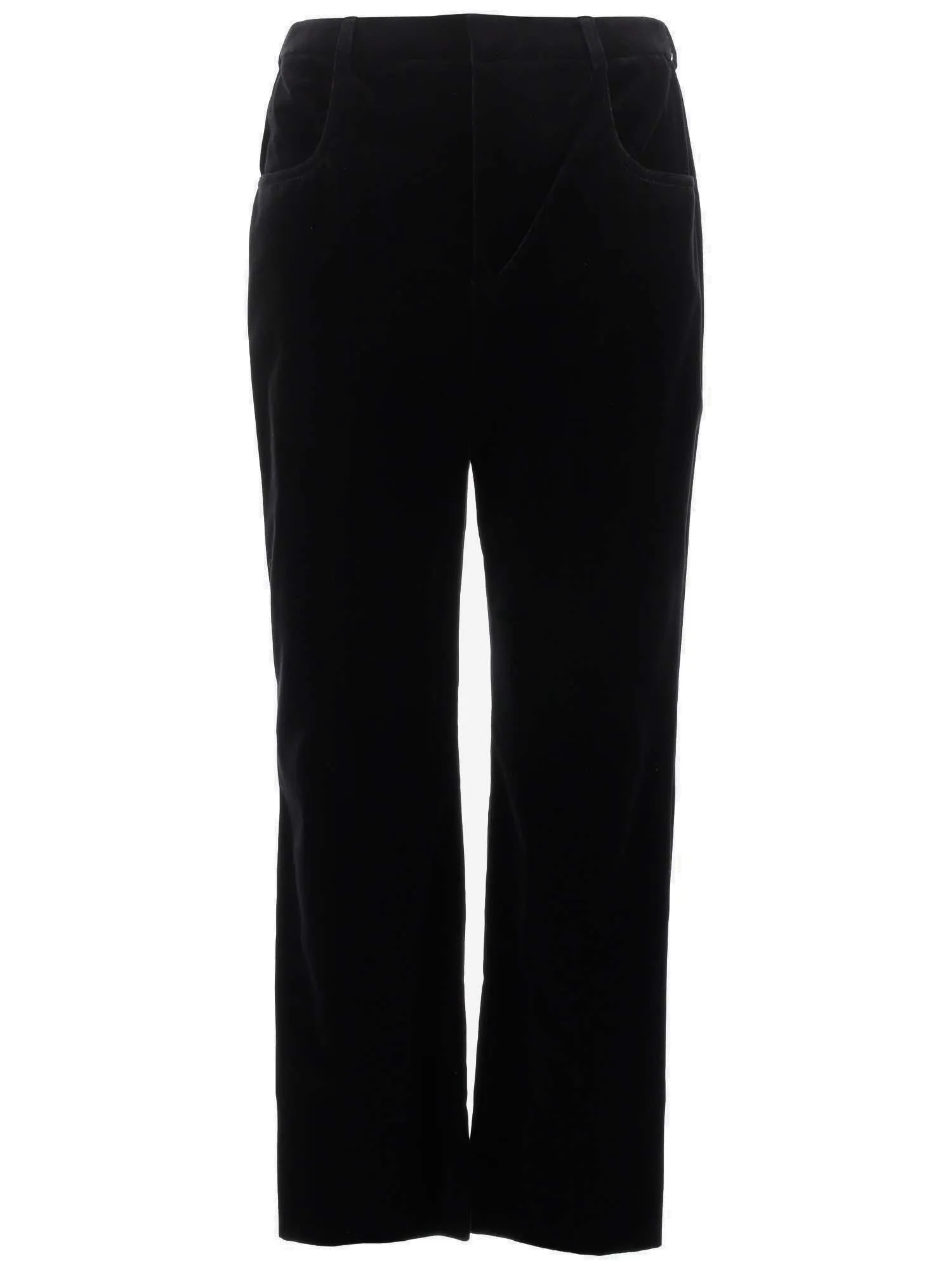 Saint Laurent Cropped Flared Pants