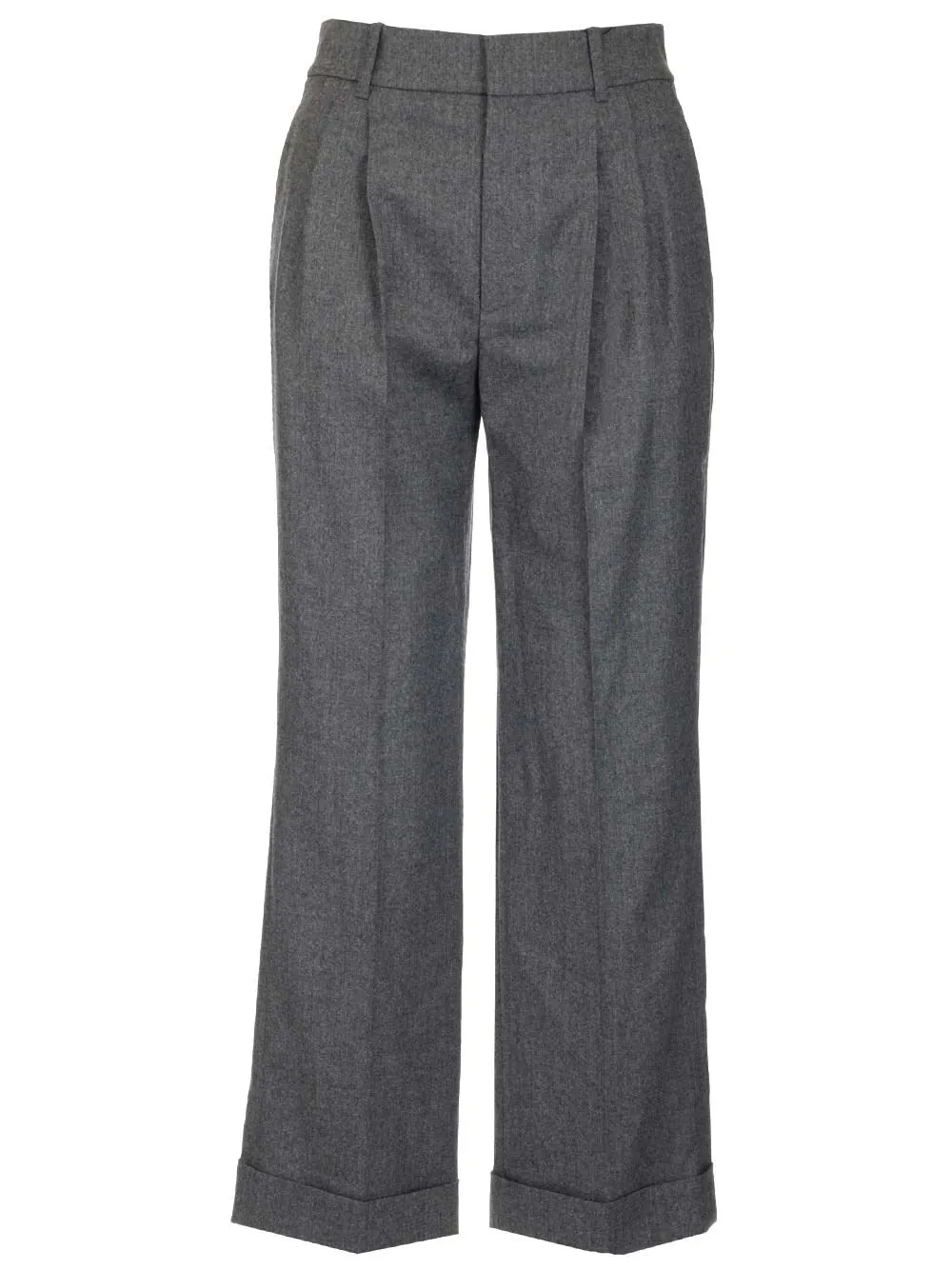 Saint Laurent High-Rise Wide Leg Pants