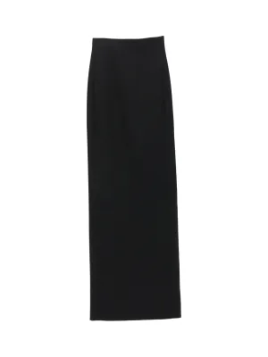 Saint Laurent Long High Waist Skirt