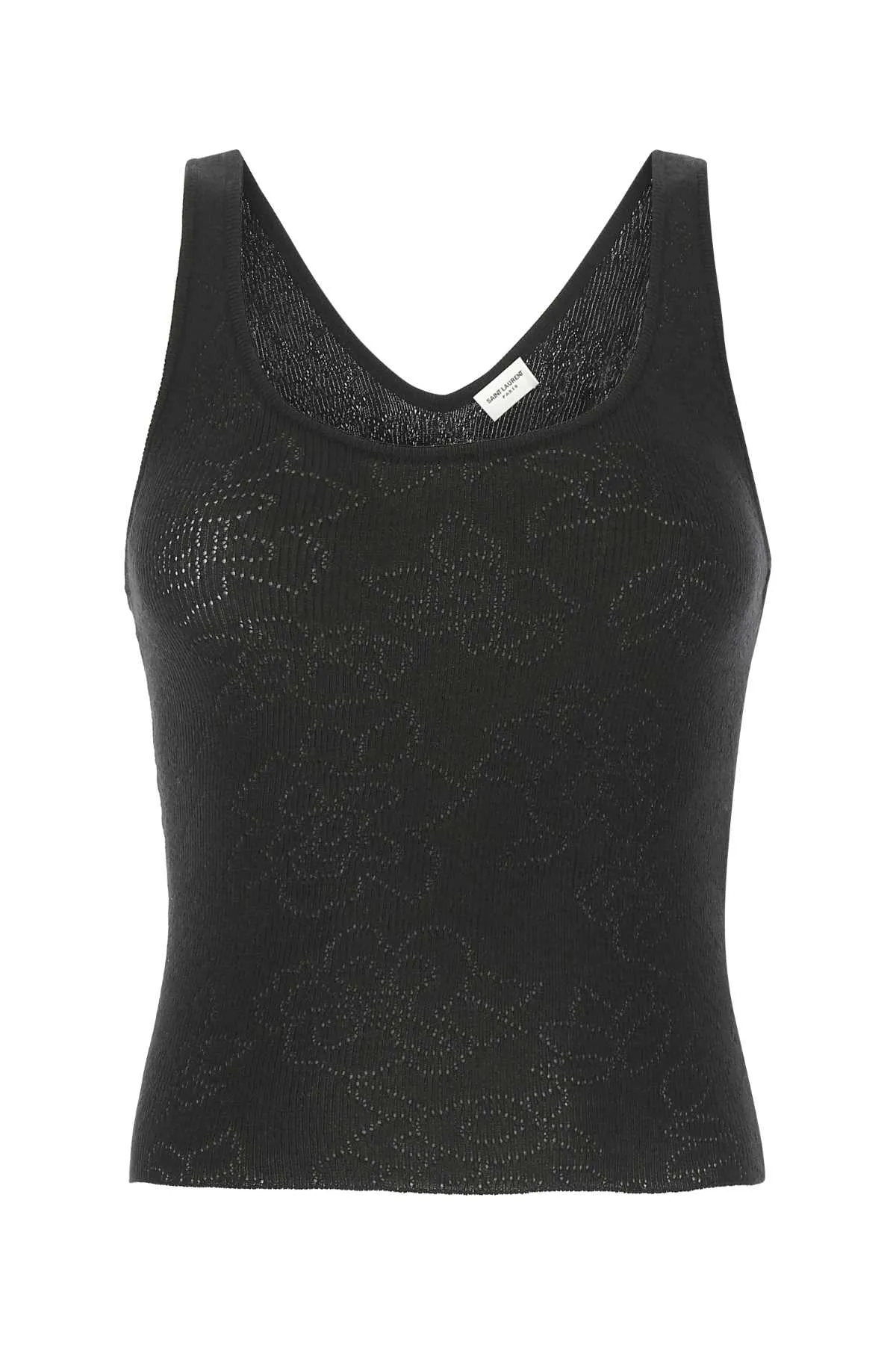 Saint Laurent Sleeveless Knitted Top