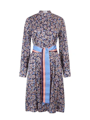 Salvatore Ferragamo Animal Printed Midi Dress