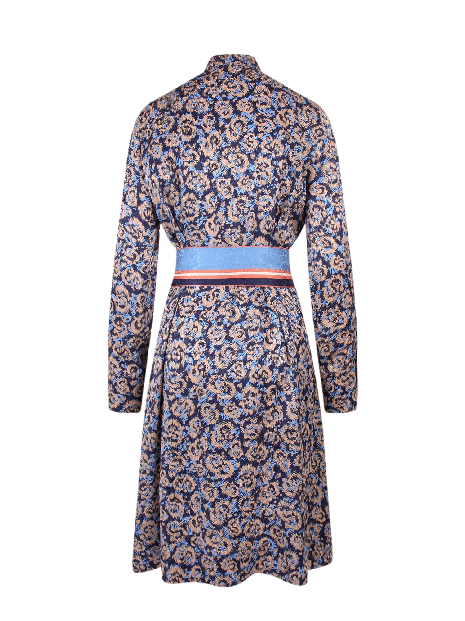 Salvatore Ferragamo Animal Printed Midi Dress