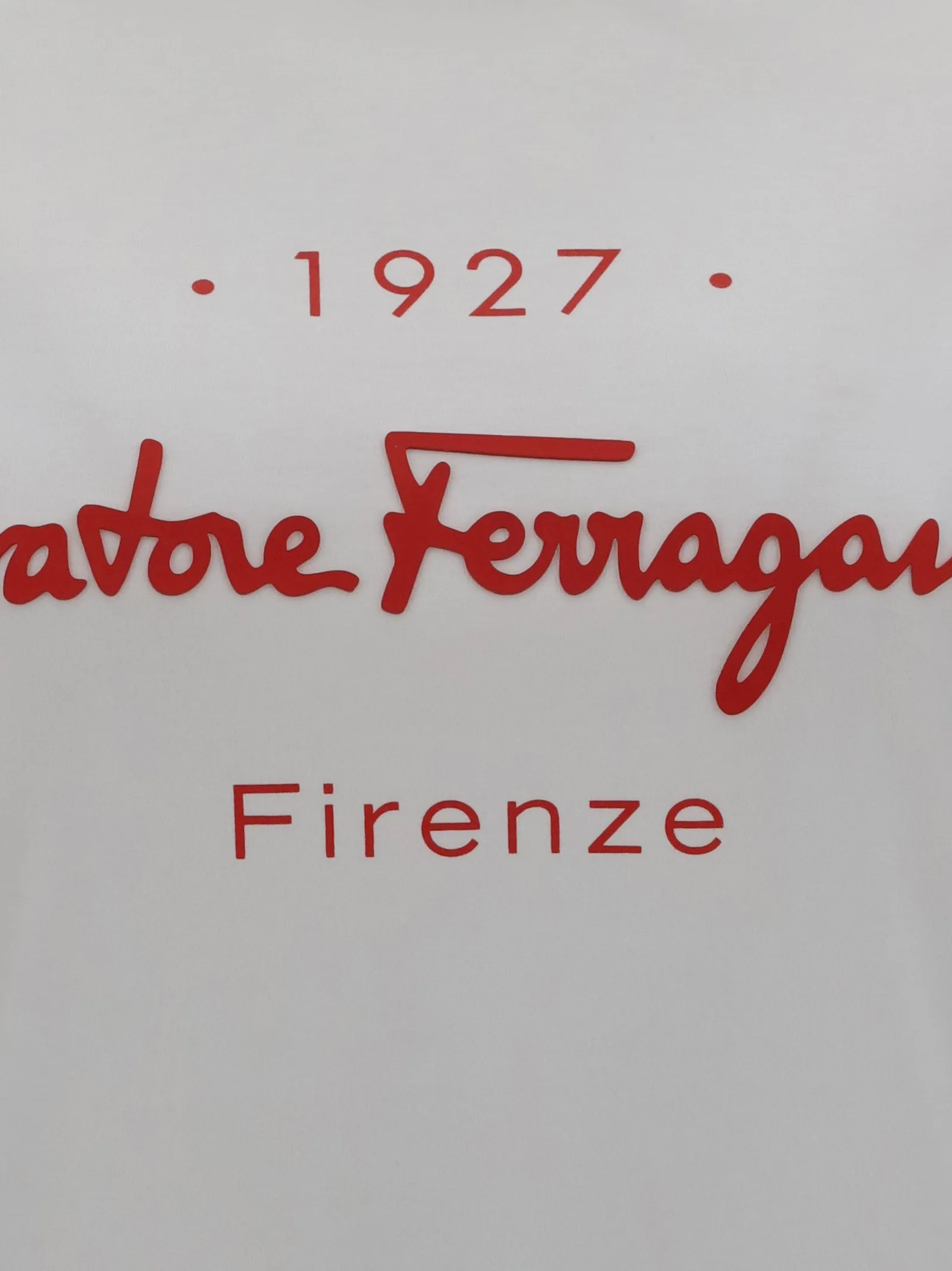 Salvatore Ferragamo Logo Printed Crewneck T-Shirt