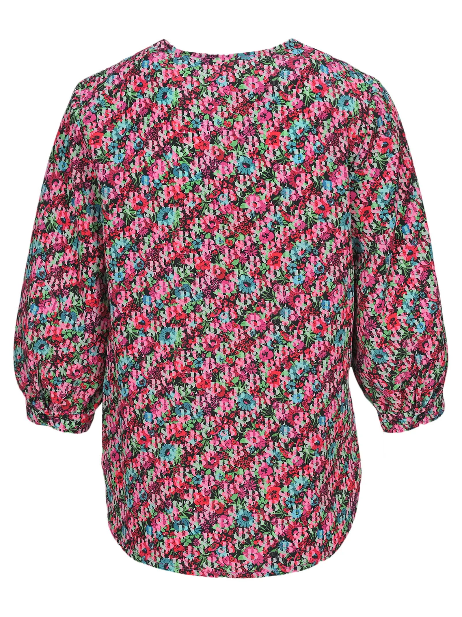 See By Chlo Flouncy Floral Print Top