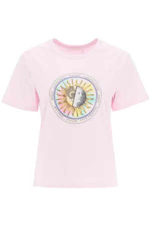 See By Chlo Graphic Printed Crewneck T-Shirt